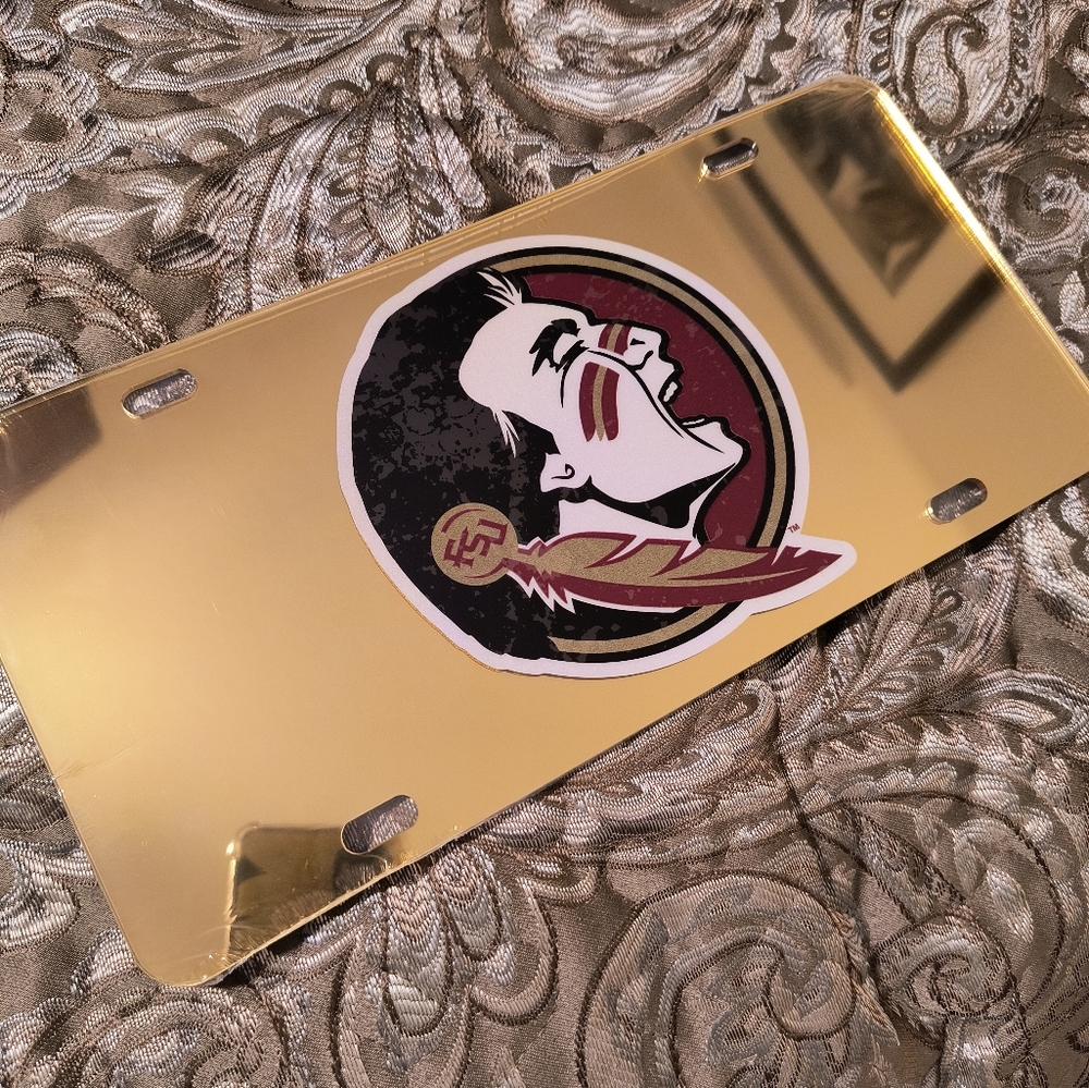 FSU Car Tag